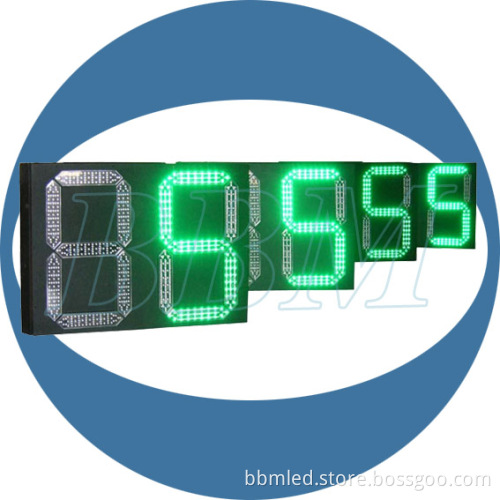 800mm LED Digital Countdown Timer Traffic Light